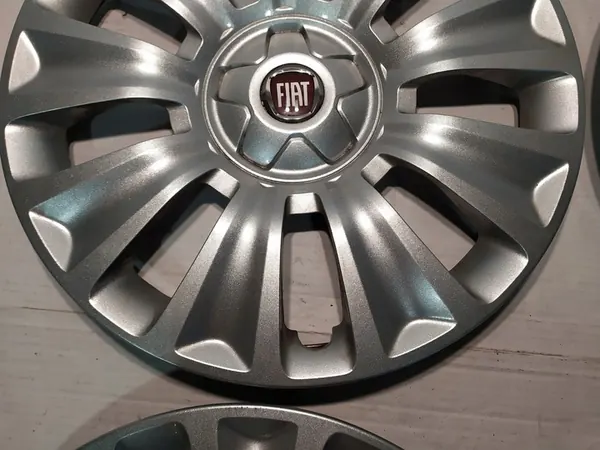 Fiat Originele Wielkap 15" Zilver image 5