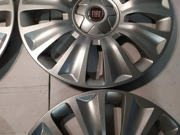 Fiat Originele Wielkap 15" Zilver image 8