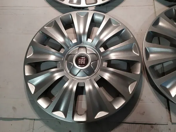 Fiat Originele Wielkap 15" Zilver image 9
