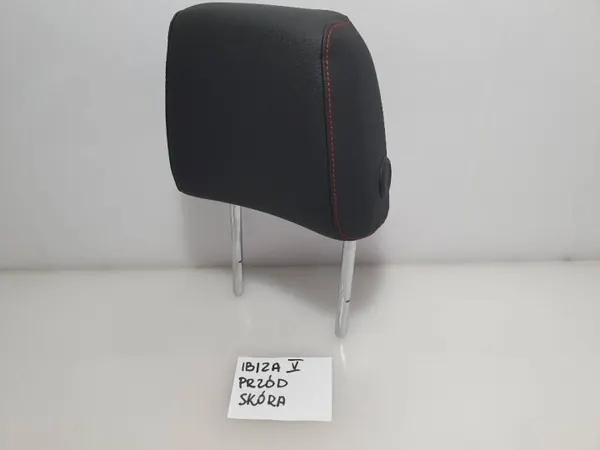 Encosto de Cabeça OEM QCR6602 Seat Ibiza V - Costura Vermelha image 2