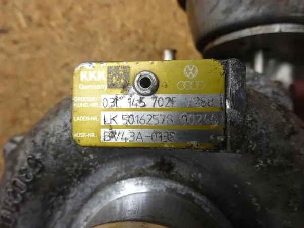 Turbokompressor AUDI A4 A5 A6 2.0 TDI 03L145702E image 3