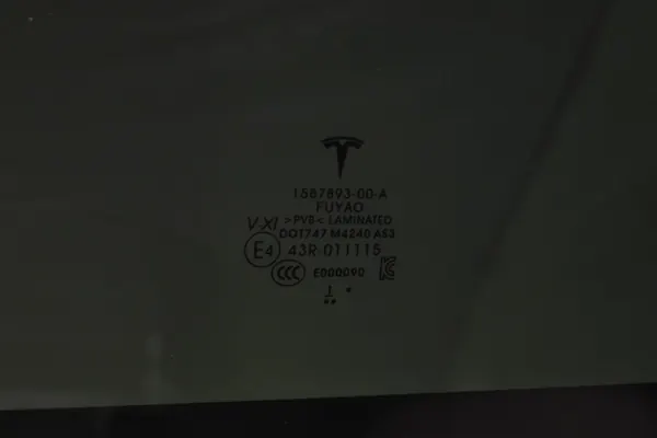 Tesla Panoramatak OEM 1587893-00-A för Model 3 image 4
