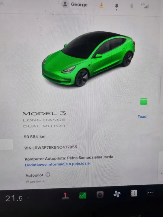 Tesla Panoramatak OEM 1587893-00-A för Model 3 image 6