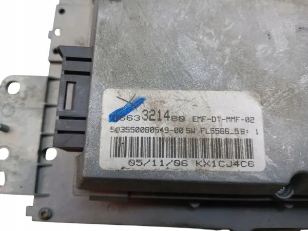 Peugeot 407 GPS-näyttö OEM 9663321480 image 3