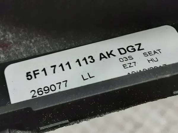Pomo de mudanças SEAT LEON III OEM 5F1711113AK image 7