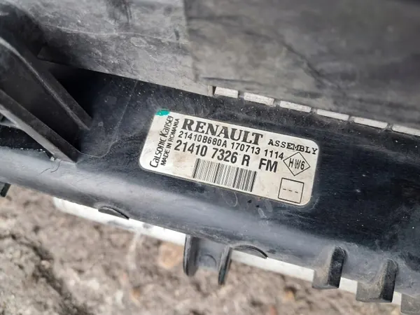 KOMPLET CHŁODNIC RENAULT CLIO IV DEMONTAŻ OM 214107326R image 8