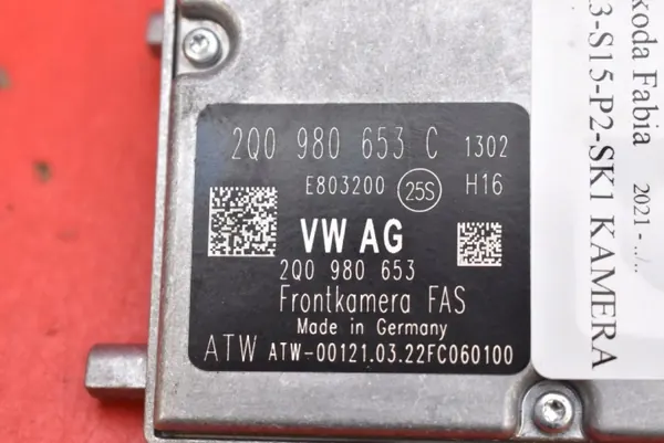 Câmera radar OEM 2Q0980653C para para-brisa dianteiro image 7