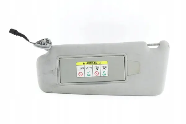 Linker zonneklep Jaguar XF 2009 OEM 324864 grijs image 4