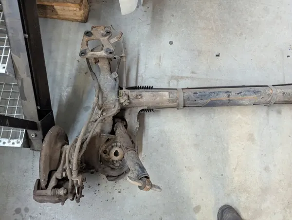 Opel Combo E achterasbalk OEM - Gebruikt OE-onderdeel image 5