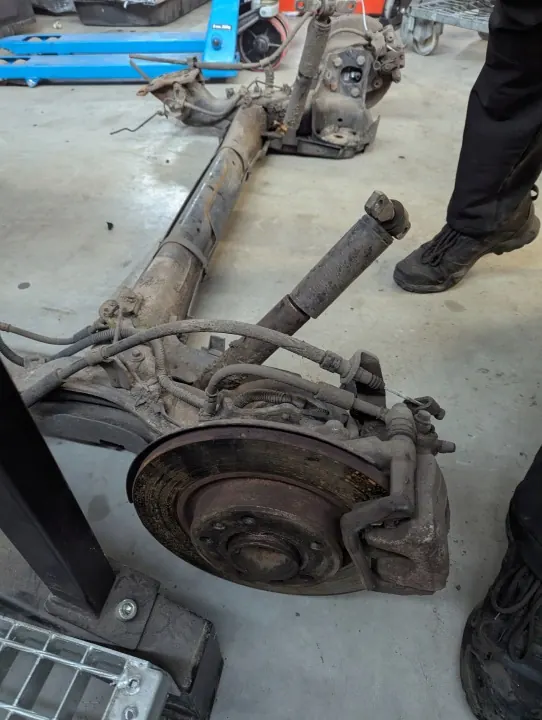 Opel Combo E achterasbalk OEM - Gebruikt OE-onderdeel image 6