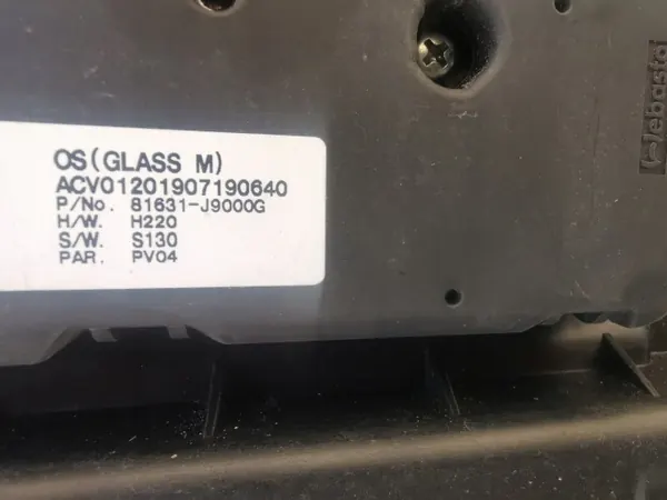 Panoramadak Hyundai Kona 17-22 OEM 81631-J9000G image 7