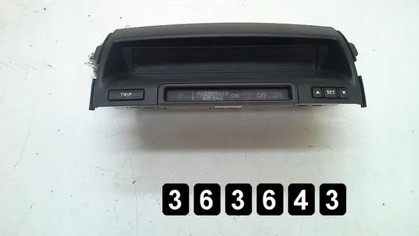 Ecrã de visualização Kia Venga OEM AM-363643 Usado image 2