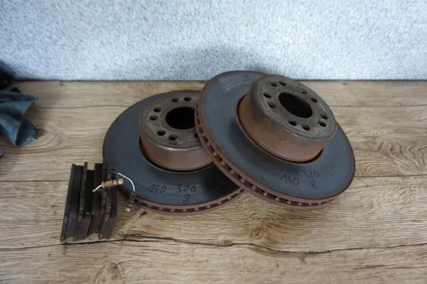 Disques de Frein Avant Mercedes W140 320mm & Plaquettes image 2