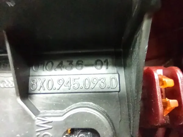 Luz Trasera Izquierda Audi A1 8X 2010-2014 OEM image 7