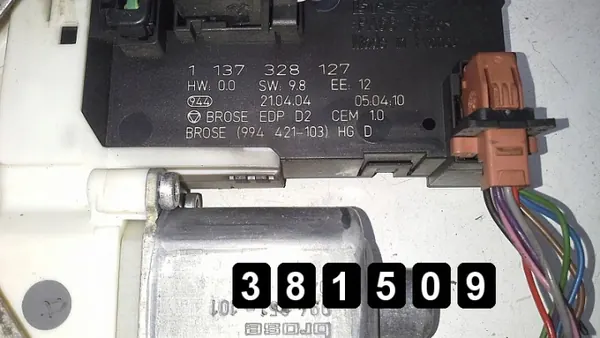 Régulateur de vitre OEM AM-381509 pour Peugeot 407 image 5