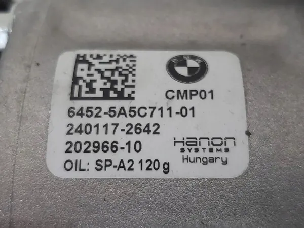 Compressore Aria Condizionata BMW 1 F70 F45 F46 F74 X1 F48 MINI F66 image 3