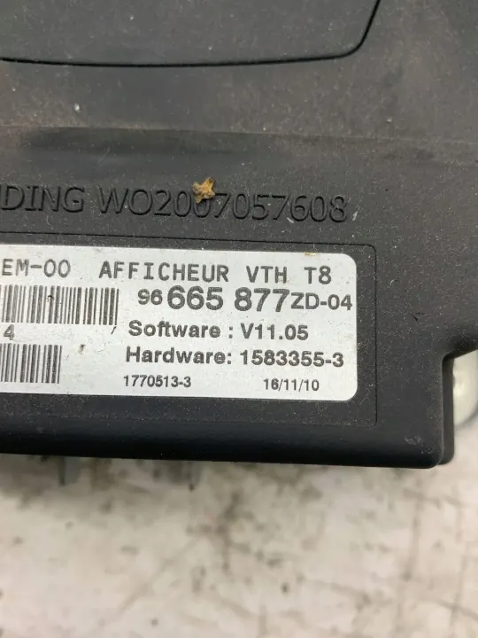 Head-Up-Display Peugeot 3008 I 2014 OEM W02007057608 image 3