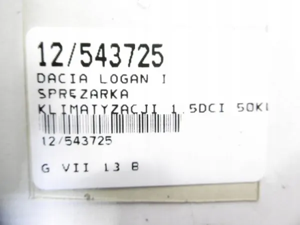 Compressore aria condizionata DACIA LOGAN I image 3