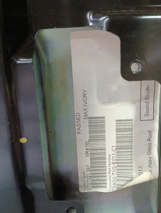 Estore de Teto Solar OEM 70800-T1G-E011-C1 Honda CR-V IV image 7