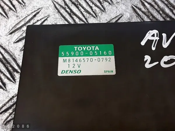 Toyota Avensis klimaatmodule OEM 5590005160 image 3