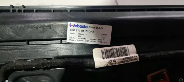 Techo Solar Porsche Macan Usado OEM 95B877041COA3 image 8