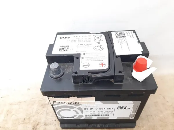 Batería AGM OEM 9364597 12V 50Ah 570A Usada image 2