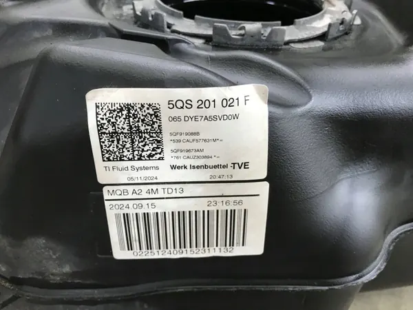 Polttoainesäiliö OEM 5QS201021F VW Tiguan III:lle image 6