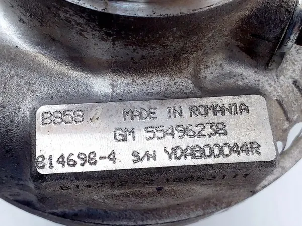 Turbolader OPEL ASTRA J SPORTS TOURER 55496238 1.6L Diesel image 4