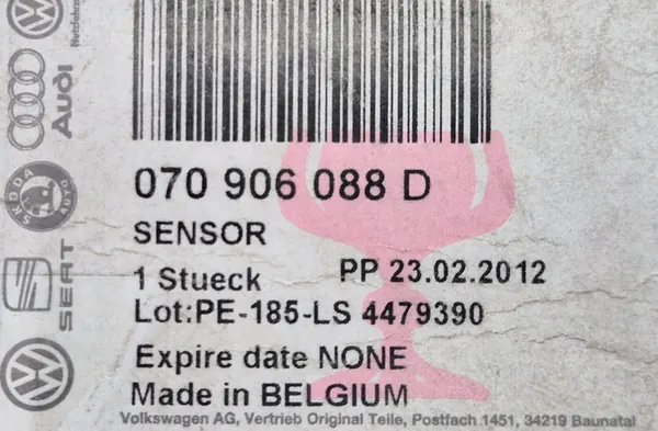 Sensor de temperatura de escape Volkswagen OE image 3