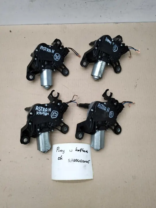Motor limpiaparabrisas Opel Astra H OEM 13105981 0390201591 image 2