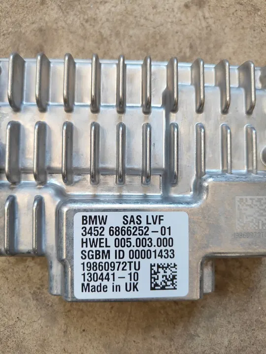 BMW 2 F45 F46 X1 F48 X2 MINI F54 F55 F56 F60 i3 i8 SAS Module 6882942 image 2