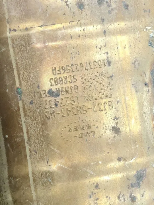 Filtro DPF Land Rover OE GJ32-5H343-AD Usado image 6