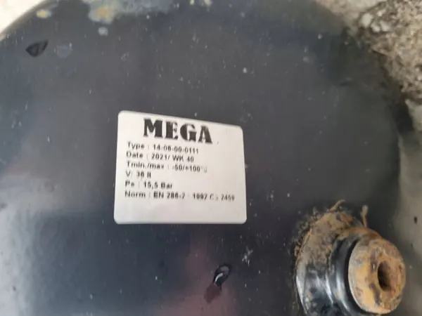 Réservoir d'air DAF 36L pour XF 105 - OEM DAF image 4