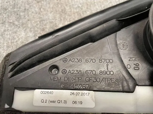 Gebrauchtes Linkes Heckfenster OEM A2386708700 Mercedes image 5