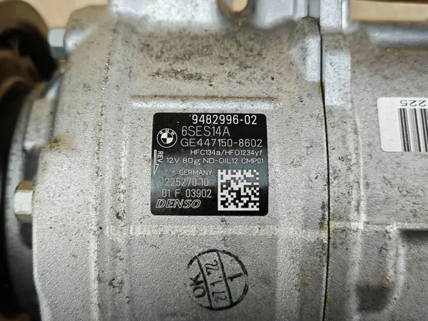 BMW Ilmastointikompressori OEM 9482996 - Käytetty 26km image 6