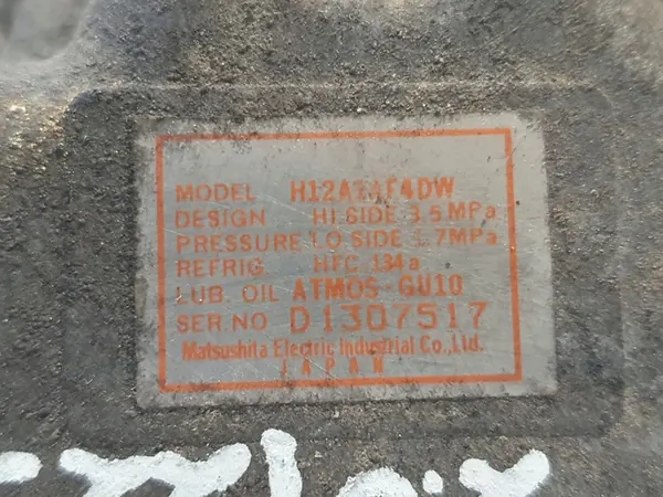 Compresseur de climatisation Mazda 6 II GH 2.0 16V H12A1AF4DW image 2