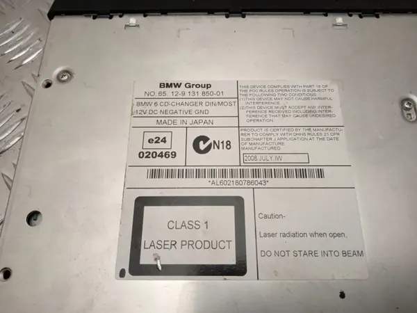 Changer CD/DVD BMW OEM 65129131850 pour Série 5 image 5