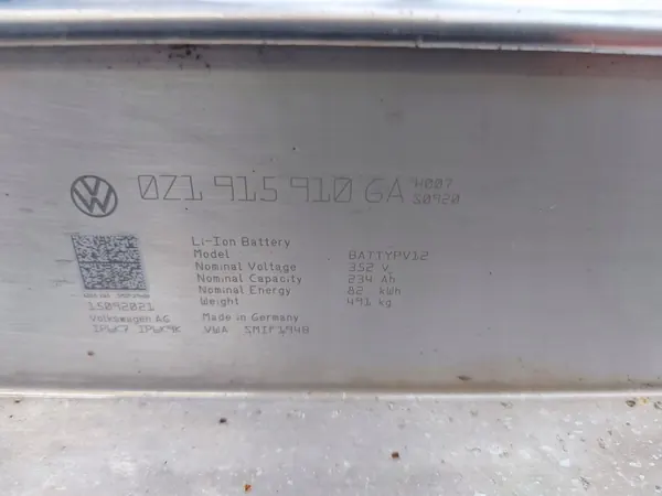OEM 0Z1915910GA Batteri för Skoda Enyaq 82kWh image 7