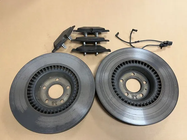 Discos e pastilhas de freio dianteiros AUDI A8 D4 356 mm OEM 4H0615301T image 6