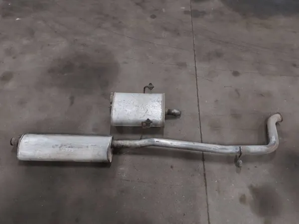 OEM TŁUMIK WYDECH ŚRODKOWY + KOŃCOWY PEUGEOT 406 I 2.1 TD image 2