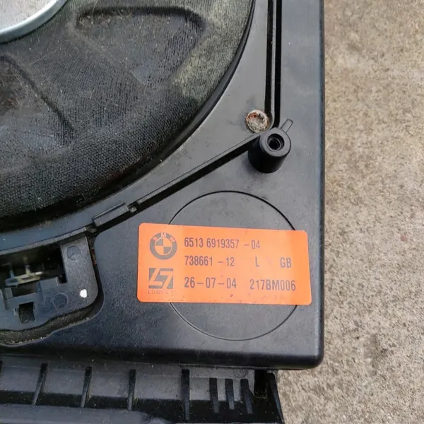 BMW Logic7-kaiutin OEM 6919357 E60/E63-malleihin image 4