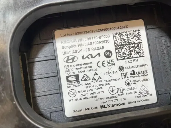 Radar Hyundai OEM 99110BF000 - Peça usada image 4