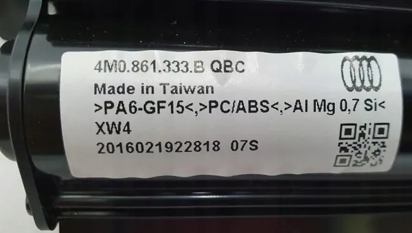 Rolo porta esquerda Audi Q7 OEM 4M0861789A image 7