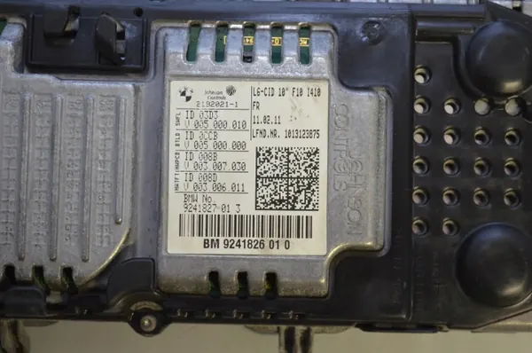 BMW Navigationssystem OEM 65829206444 för 5 GT F07 image 9