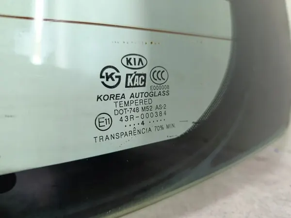 Kofferbakdeur glas KIA SORENTO I OEM SZYBA KLAPY BAGAZNIKA image 3