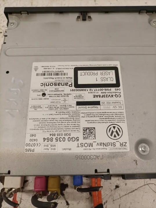 Lector de tarjetas SD OEM 5G0035864 para VW Golf VII image 3