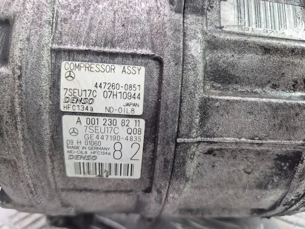 Compresor de aire acondicionado MERCEDES ML GL W164 A0012308211 image 6
