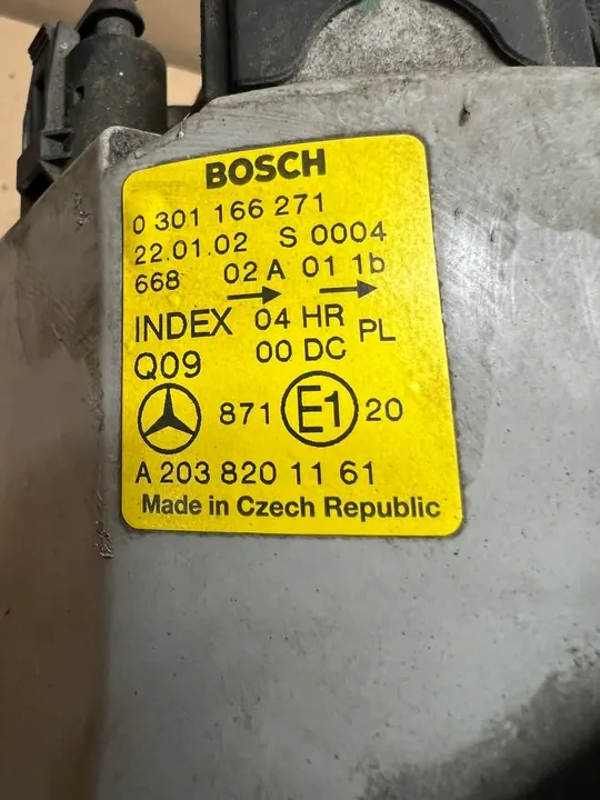 Linker Voor Xenon Koplamp Mercedes W203 image 5