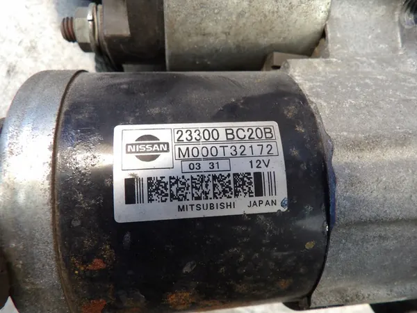 Motor de arranque Nissan Cube Z12 23300 BC20B, M000T32172 image 3