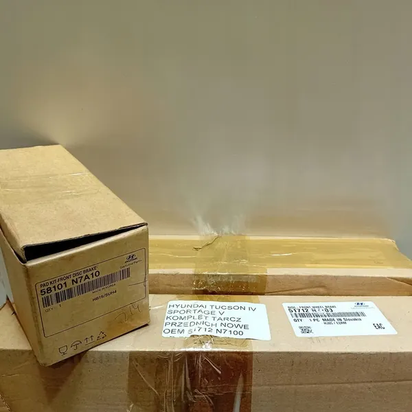 Conjunto de freios dianteiros Hyundai Tucson IV Kia Sportage V OEM image 8